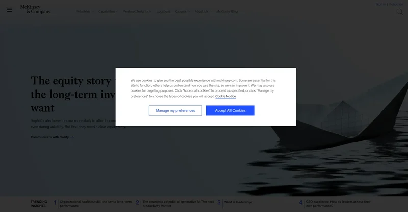 McKinsey: What they actually do and the AI hype